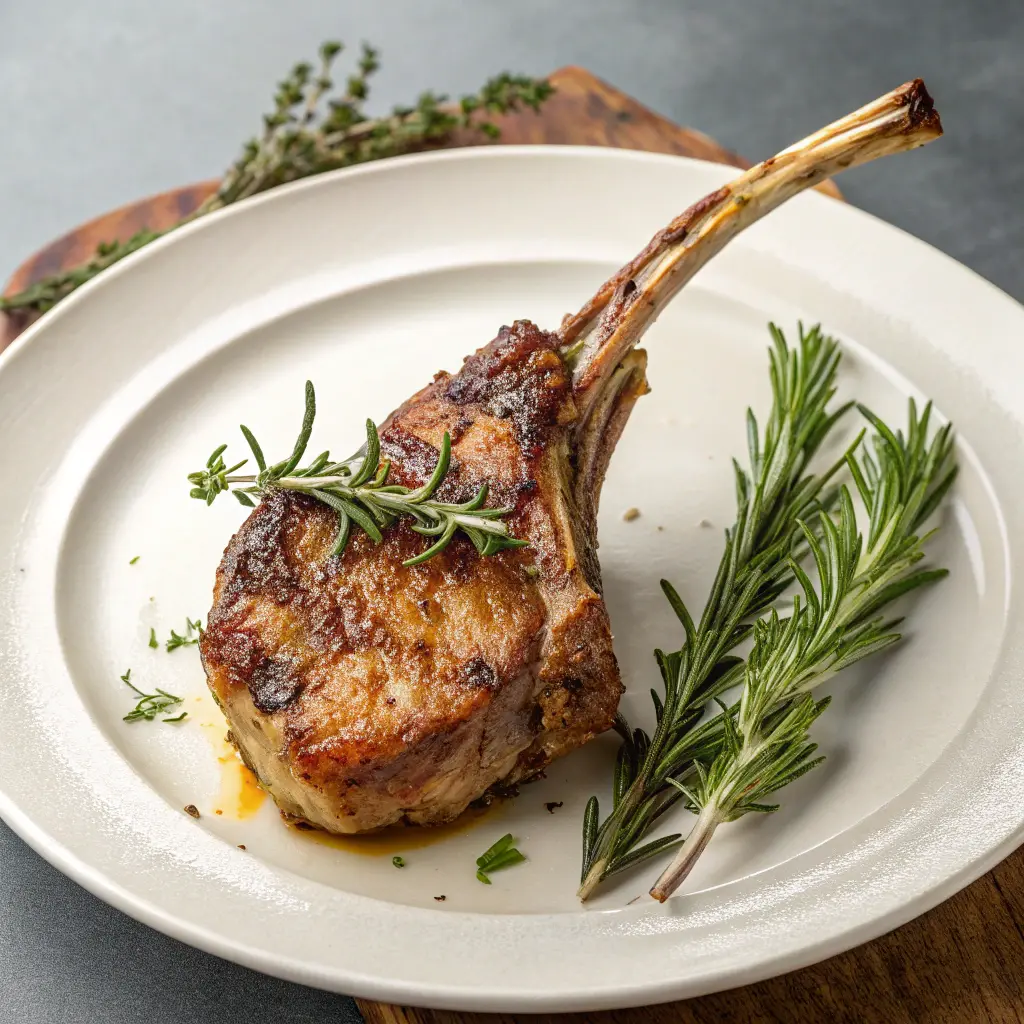 Viande d'agneau de qualité côtelette d'agneau