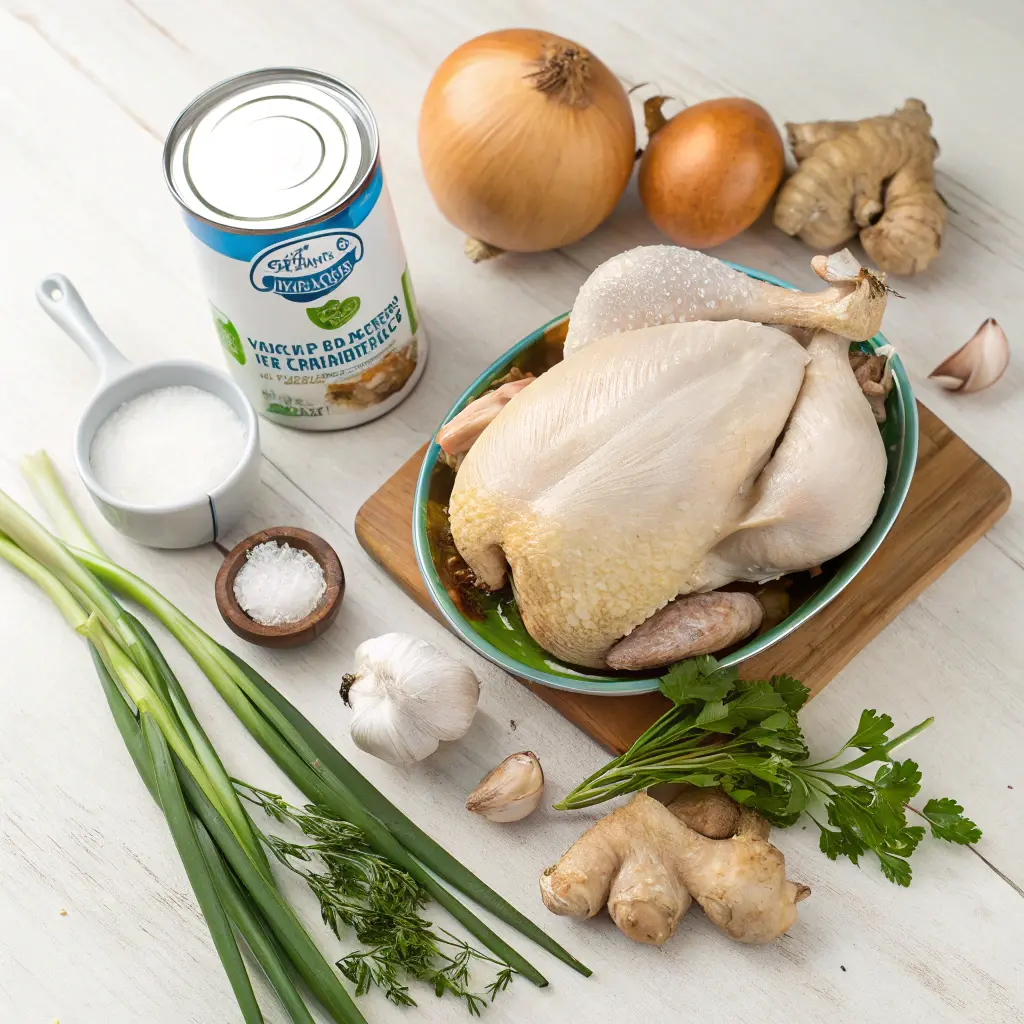Poulet au lait de coco nutritif poulet lait de coco