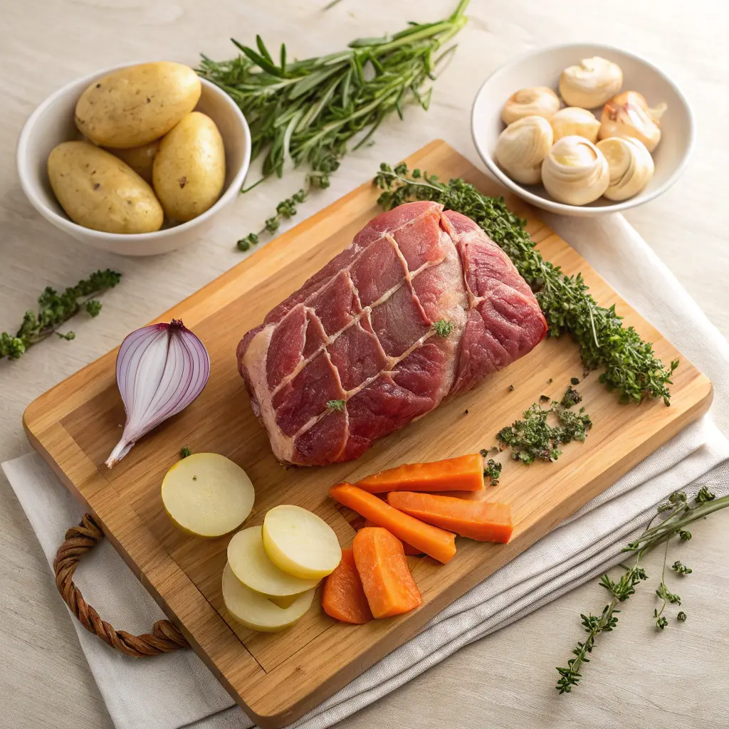 Préparation du rôti de veau Rôti de veau au four