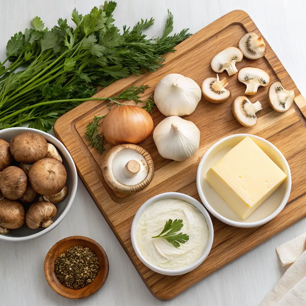 Sauce aux champignons crémeuse traditionnelle sauce aux champignons