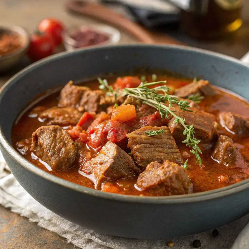 Ragoût d'agneau traditionnel français ragout d agneau
