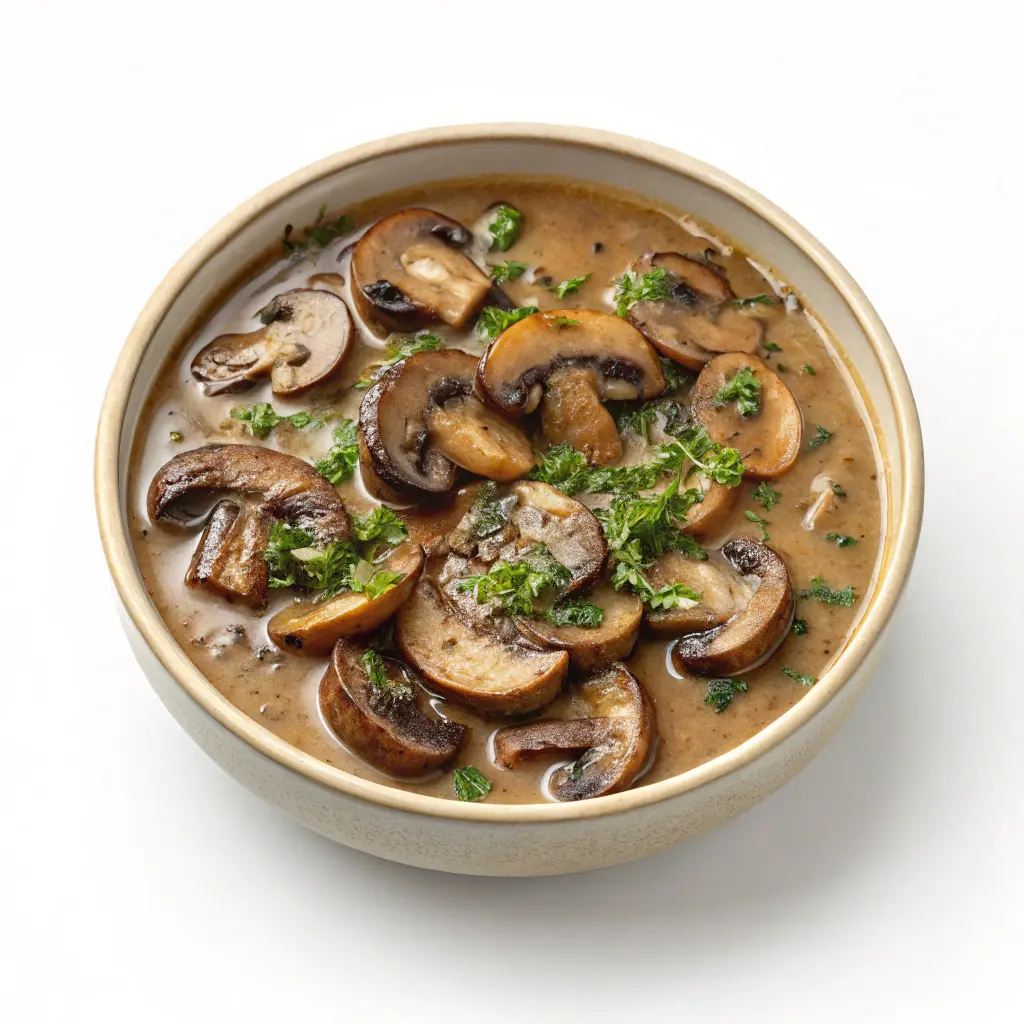 Sauce aux champignons préparation sauce aux champignons